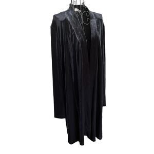 Ronni Nichole II Cardigan Style Jacket Black Size 18W Ouida Polyester SpandexNWT
